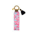 Simply Southern Neoprene Tassel Keyfob -Flamingo