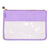 Simply Southern Preppy Bag Clear Zipper - Lilac
