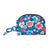 Simply Southern Small Zipper Pouch Keychain - Blue Flowers