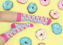Go Nuts for Donuts Crew Socks