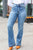 Everyday Bliss Medium Blue Slim Boot Fit High-Rise Jeans