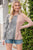 Taupe & Camouflage Rib Color Block Cut-Out Top