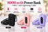8000 mAh Power Bank w/Cables