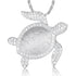 Sterling Silver Turtle Pendant