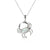 Sterling Silver Opal Crab Pendant