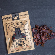 Righteous Felon Biltong Darth Garlic Beef Jerky