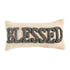 Mud Pie Blessed Fall Mini Hooked Pillow