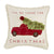 Mud Pie Truck Christmas AppliquÉ Pillow