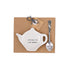 Mud Pie Teapot Spoon Rest Set