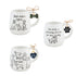 Mud Pie Collar Charm Dog Mugs