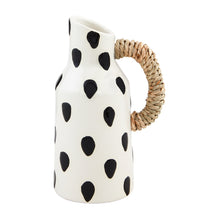 Mud Pie Black Patterned Bud Vases