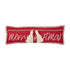 Mud Pie Merry Christmas Tassel Pillow