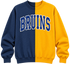 Bruins: 2-Toned Custom Embroidered Mascot Sweatshirt