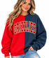 Grizzlies: 2-Toned Custom Embroidered Mascot Sweatshirt
