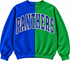 Panthers: 2-Toned Custom Embroidered Mascot Sweatshirt