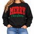 Merry Christmas Custom Embroidered Mascot Sweatshirt (Copy)