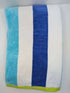 Custom Embroidered Towel -Blue/White Stripe