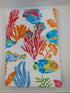 Custom Embroidered Towel - Coral Fish