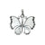 Mother Of Pearl Butterfly Pendant