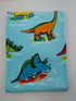 Custom Kids Embroidered Towel -Surfing Dinos