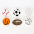 Small Sport Cutouts (Set of 6)