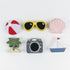 Small Vacation Cutouts (Set of 6)