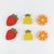 Small Fruit Cutouts (Set of 6)