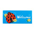 Ladybug Welcome Sassafras Switch Mat