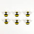 Small Bees Cutouts (Set of 6)