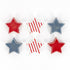 Small Patriotic Star Cutouts (Set of 6)