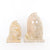 Wooden Ghost Sitter Set of 2