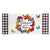 Butterfly Welcome Wreath Sassafras Switch Mat