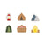 Small Camping Cutouts (Set of 6)