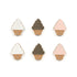 Small Ice Cream Cutouts (Set of 6)