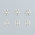 Small Snowflakes Cutouts (Set of 6)