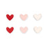 Small Heart Cutouts (Set of 6)