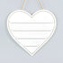 White Heart Letterboard