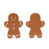 Gingerbread Boy Double Sided Wood Block