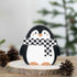 Penguin Double Sided Wood Block