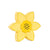 Daffodil Double Sided Wood Block