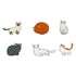 Small Cat Cutouts (Set of 6)