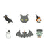 Small Spooky Cutouts (Set of 6)