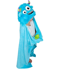 Monster Kid's Hooded Blanket