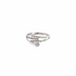 925 Silver CZ Line Wrap Ring