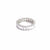 925 Silver CZ Baguette Full Wrap Ring