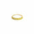 925 Gold Plated Champagne CZ Ring