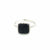 925 Silver Black CZ Pincushion Ring