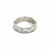 925 Silver Baguette CZ Full Wrap Ring