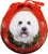 Christmas Dog Shatterproof Ball Ornament