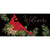 Cardinal and Evergreen Sassafras Mat